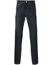 Мужские темно-синие зауженные джинсы от Givenchy