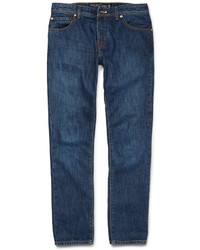 Мужские темно-синие зауженные джинсы от Hackett