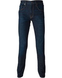 Мужские темно-синие зауженные джинсы от J Brand