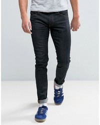 Мужские темно-синие зауженные джинсы от Lee
