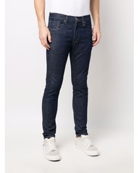 Мужские темно-синие зауженные джинсы от Levi's Made & Crafted