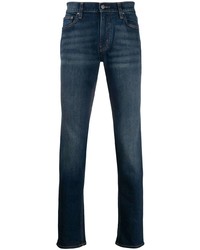 Мужские темно-синие зауженные джинсы от Michael Kors