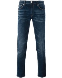 Мужские темно-синие зауженные джинсы от Michael Kors