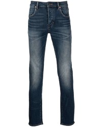 Мужские темно-синие зауженные джинсы от Neuw