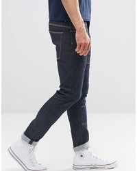 Мужские темно-синие зауженные джинсы от Pepe Jeans