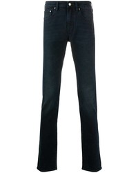 Мужские темно-синие зауженные джинсы от PS Paul Smith