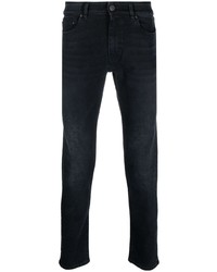 Мужские темно-синие зауженные джинсы от PT TORINO