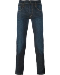 Мужские темно-синие зауженные джинсы от rag & bone