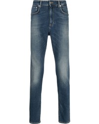 Мужские темно-синие зауженные джинсы от Represent
