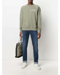 Мужские темно-синие зауженные джинсы от Fay