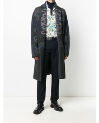 Мужские темно-синие зауженные джинсы от Etro