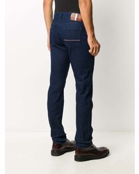 Мужские темно-синие зауженные джинсы от Tommy Hilfiger