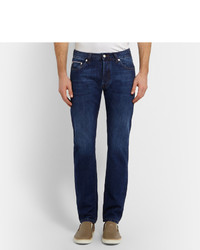 Мужские темно-синие зауженные джинсы от Officine Generale