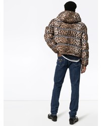 Мужские темно-синие зауженные джинсы от Moschino