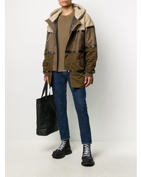 Мужские темно-синие зауженные джинсы от PRPS