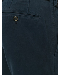 Мужские темно-синие кашемировые брюки от Pt01