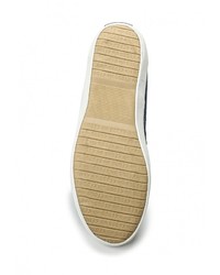 Женские темно-синие кеды из плотной ткани от Keddo