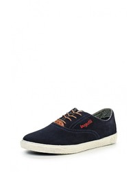 Мужские темно-синие кеды от Bugatti