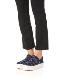 Женские темно-синие кеды от Opening Ceremony