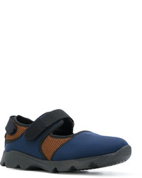Мужские темно-синие кеды от Marni