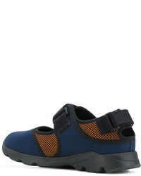 Мужские темно-синие кеды от Marni