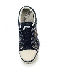 Женские темно-синие кеды от Crosby