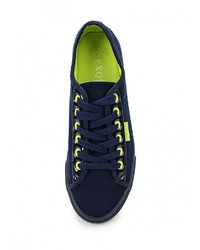 Женские темно-синие кеды от Exquily