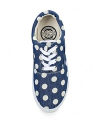 Женские темно-синие кеды от Face