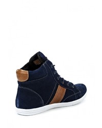 Мужские темно-синие кеды от Francesco Donni