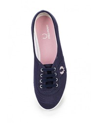 Женские темно-синие кеды от Fred Perry