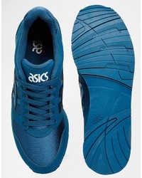 Мужские темно-синие кеды от Asics