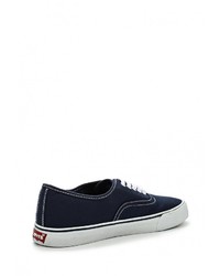 Мужские темно-синие кеды от Levi's