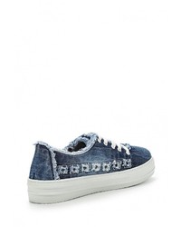 Женские темно-синие кеды от Mabu