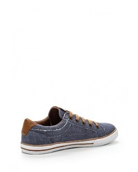 Женские темно-синие кеды от Marco Tozzi