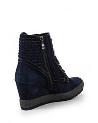 Женские темно-синие кеды от Marco Tozzi