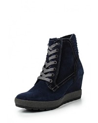 Женские темно-синие кеды от Marco Tozzi