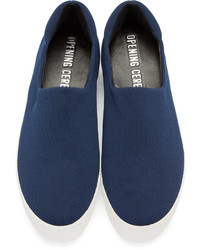 Женские темно-синие кеды от Opening Ceremony