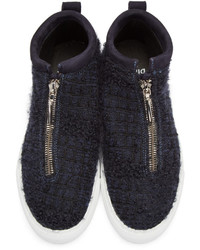 Женские темно-синие кеды от Diemme