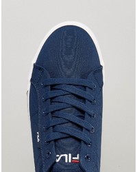 Мужские темно-синие кеды от Fila