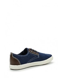 Мужские темно-синие кеды от Nobbaro