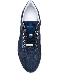 Женские темно-синие кеды от Baldinini