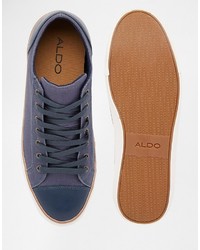 Мужские темно-синие кеды от Aldo