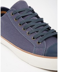 Мужские темно-синие кеды от Aldo