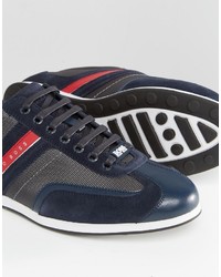 Мужские темно-синие кеды от Boss Green