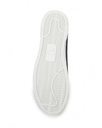 Мужские темно-синие кеды от Trussardi Jeans