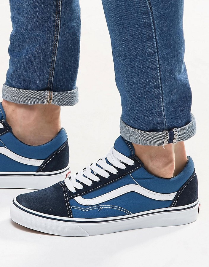 Vans blu on sale