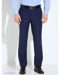 Мужские темно-синие классические брюки от Absolutex