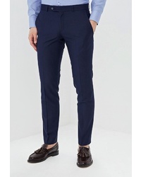 Мужские темно-синие классические брюки от Absolutex