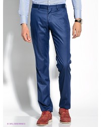 Мужские темно-синие классические брюки от Alex DANDY