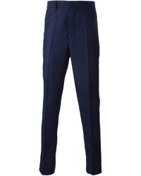 Мужские темно-синие классические брюки от Ami
